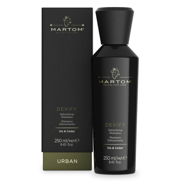 MARTOM DELUXE HAIR CODE Dexify detoksifitseeriv šampoon / Dexify Detoxifying Shampoo 250ml