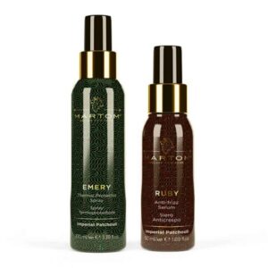 MARTOM DELUXE HAIR CODE  Ruby kahususevastane seerum  ja Emery termokaitse sprei / Ruby & Emery Luxury Box