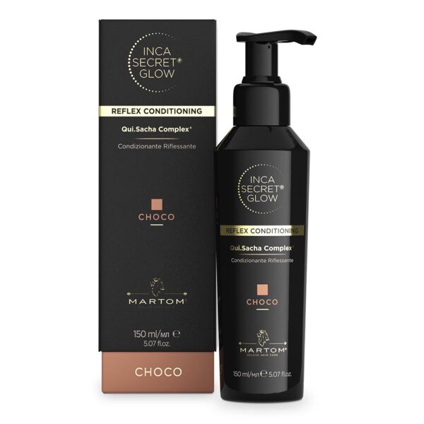 MARTOM DELUXE HAIR CODE Refleksi säilitav palsam / Secret Glow Choco 150ml