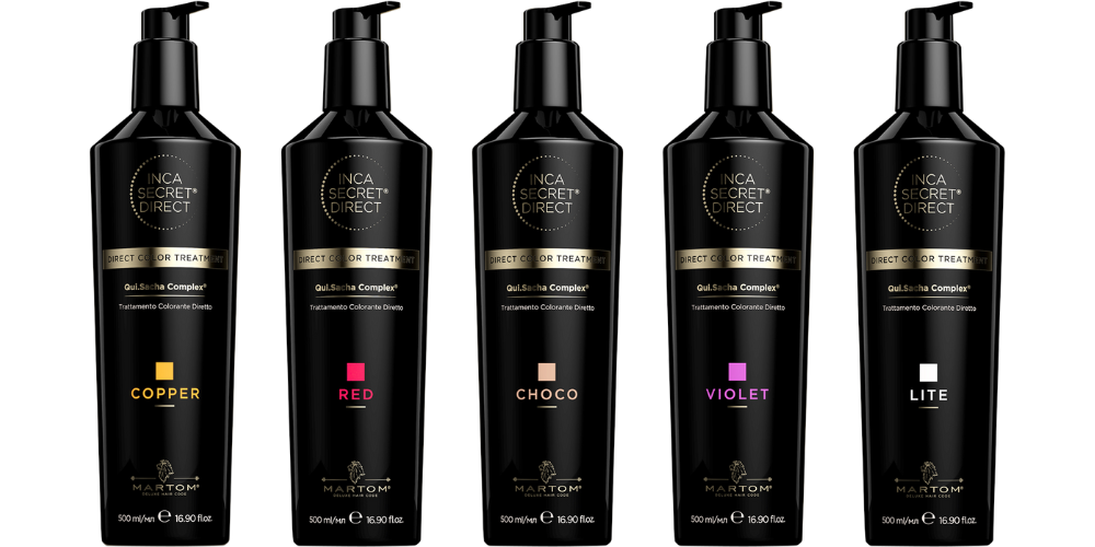 MARTOM DELUXE HAIR CODE Otsene värvihooldus ilma aktivaatorita / Direct coloring treatment without activator 500 ml